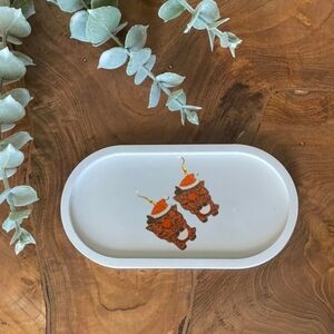 Christmas reindeer earrings‎